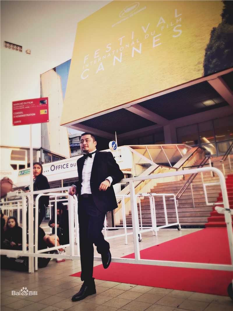 郭廷波戛纳前后照片