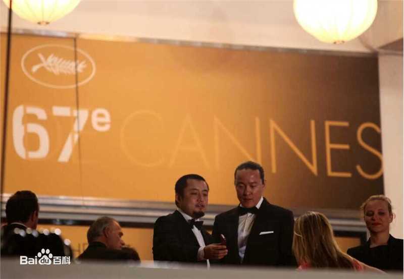 郭廷波戛纳前后照片