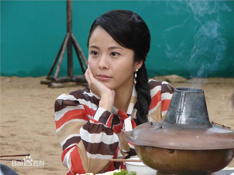 杨若兮影视剧造型——前后照片