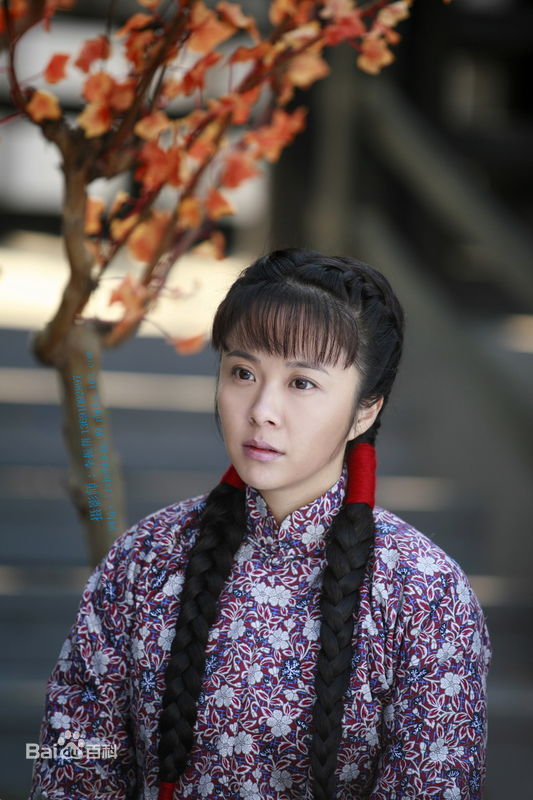 杨若兮影视剧造型——前后照片