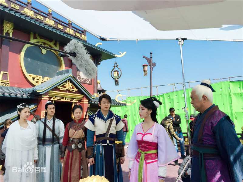 谢闻轩电视剧《古剑奇谭》最新剧照