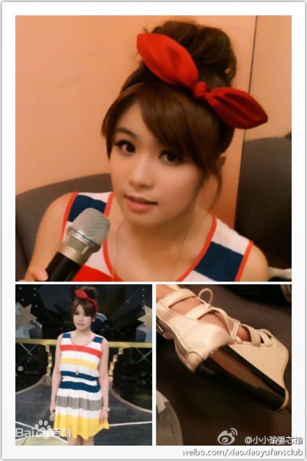 张芯瑜(Achel)小小瑜艺术照前后照片