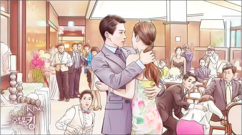 李多海(/Lee Da Hae/Cherry/Olivia)在《hotelking》漫画图中的