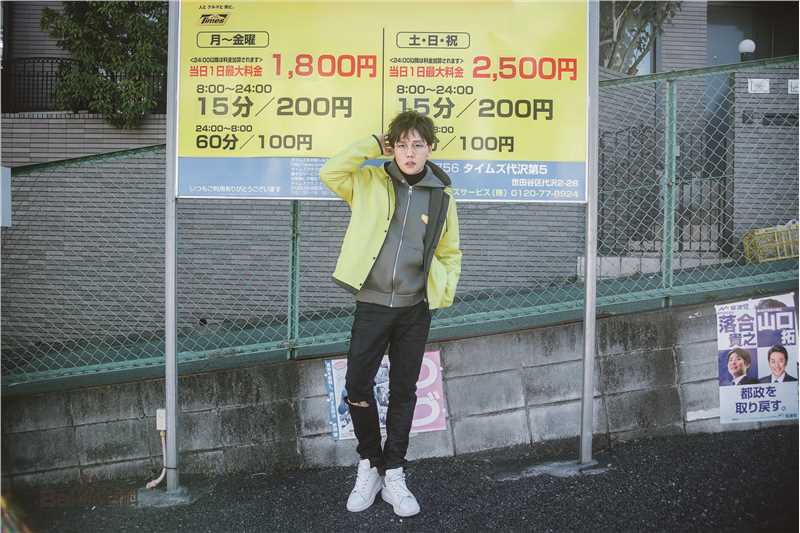 刘维(Julius)日本街拍素颜照相册