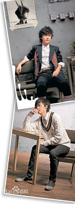 洪卓立(Ken Hung ，Hung Cheuk Lap)唱片内页生活照