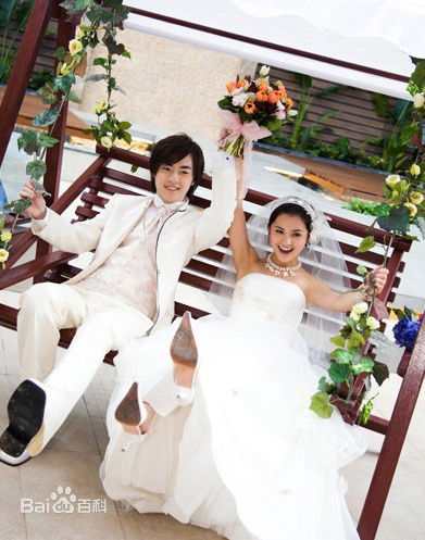 洪卓立(Ken Hung ，Hung Cheuk Lap)与阿SA婚纱图片图集