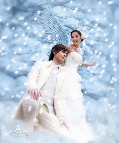 洪卓立(Ken Hung ，Hung Cheuk Lap)与阿SA婚纱图片图集