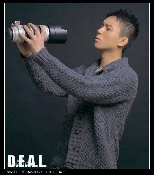 刘亭作艺术照图册