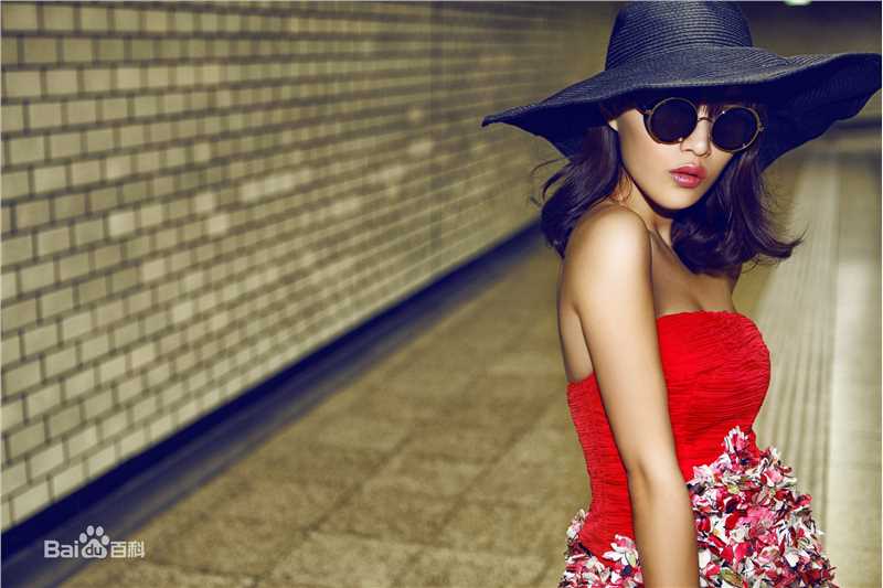 蔡蝶(Vanessa)韩国街拍素颜照相册