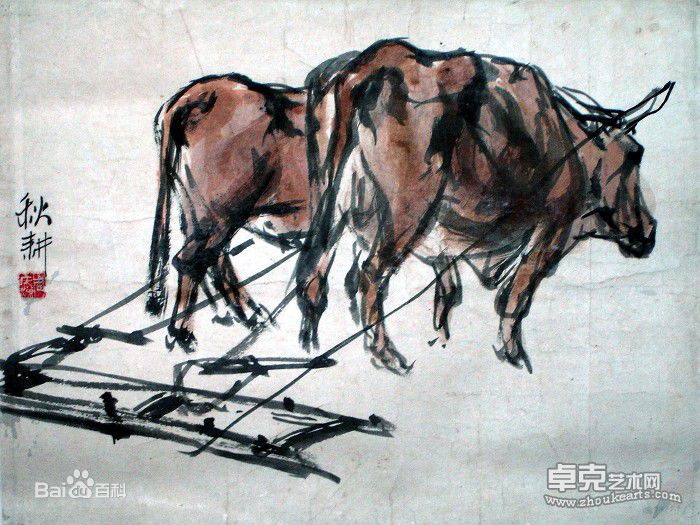 周铁(zhoutie)作品前后照片