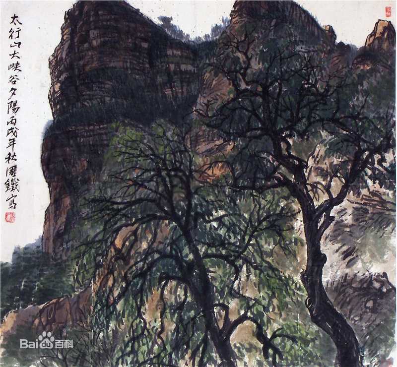 周铁(zhoutie)作品前后照片