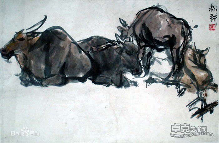 周铁(zhoutie)作品前后照片