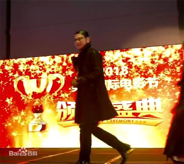 陈楚童(Jason)2018美中电影节荣获最佳导演奖前后照片