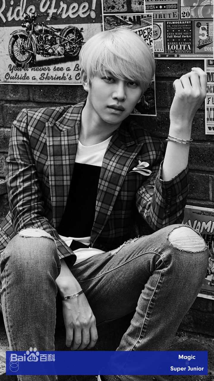 金希澈(Kim HeeChul、キム ヒチョル)的专辑造型素颜照相册