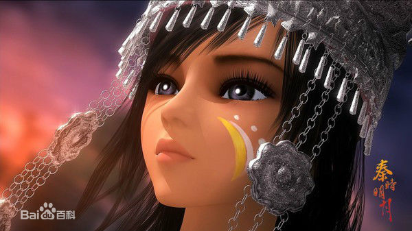 小虞蜀山装形象生活照