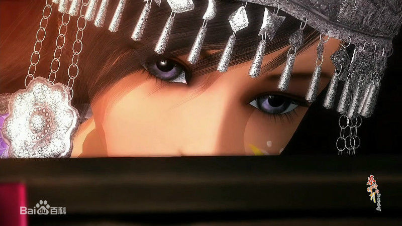 小虞蜀山装形象生活照