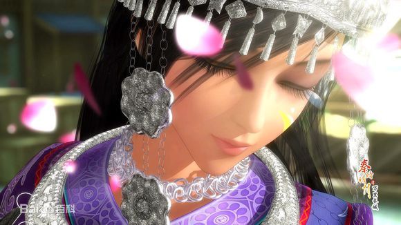 小虞蜀山装形象生活照