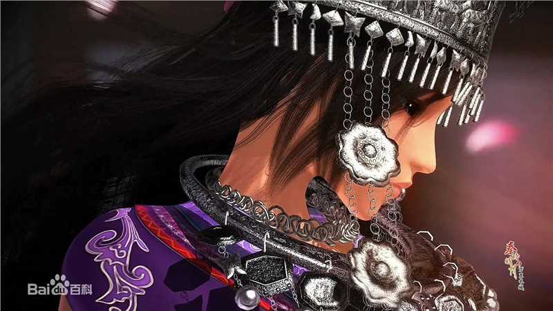 小虞蜀山装形象生活照