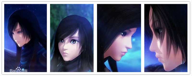 小虞夜行装形象素颜照相册