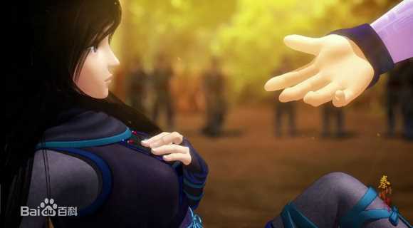 小虞石兰与少羽素颜照壁纸