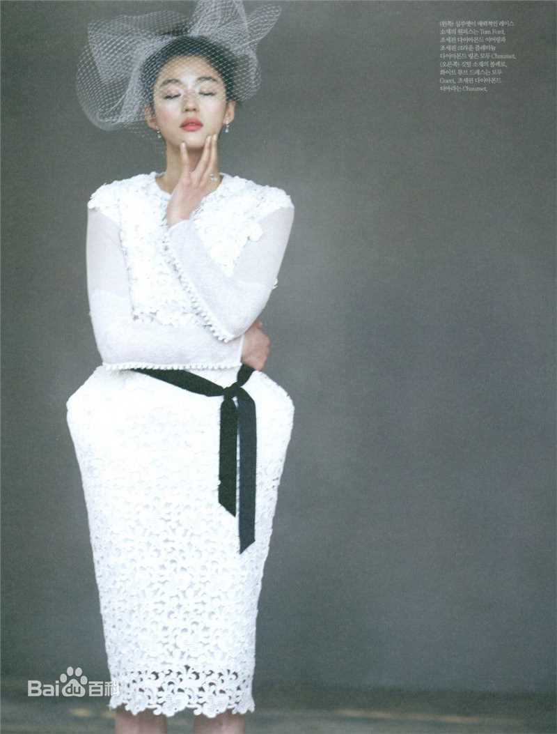 全智贤(Gianna Jun、)ELLE前后照片