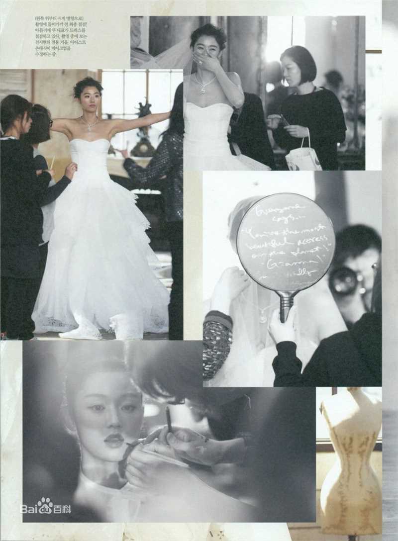 全智贤(Gianna Jun、)ELLE前后照片