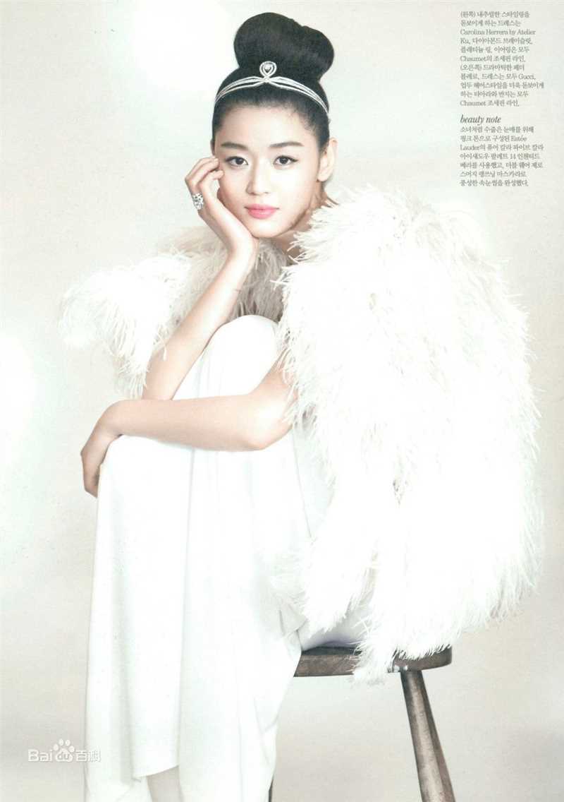 全智贤(Gianna Jun、)ELLE前后照片