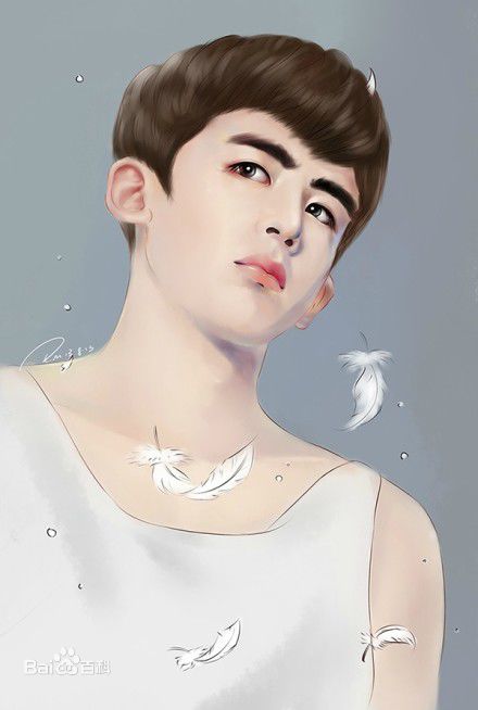 尼坤(Nichkhun Buck Horvejkul)Nichkhun手绘图册
