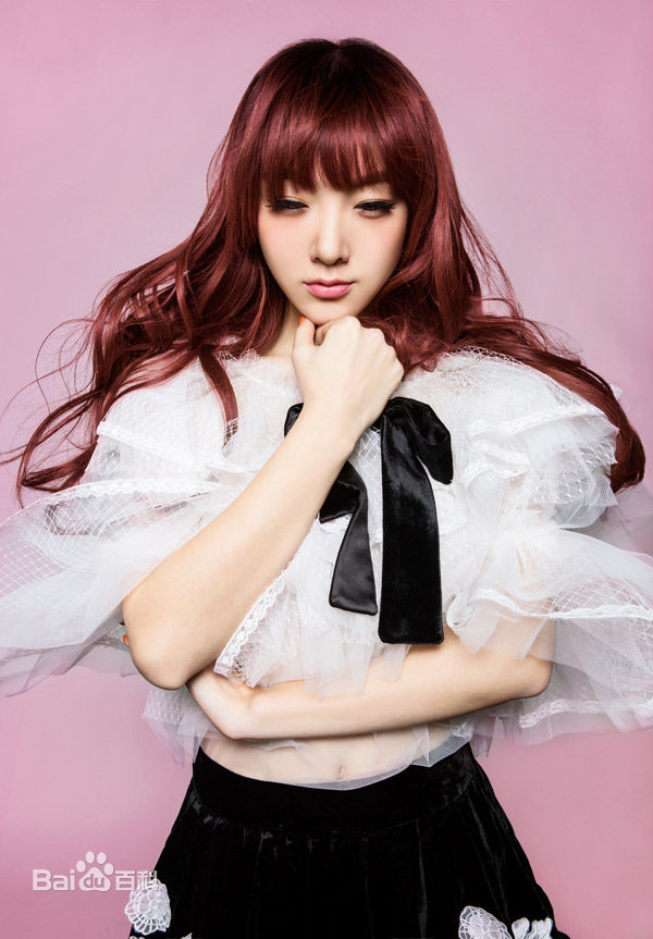 于瑛楠在专辑《冬天的秘密》图片中的