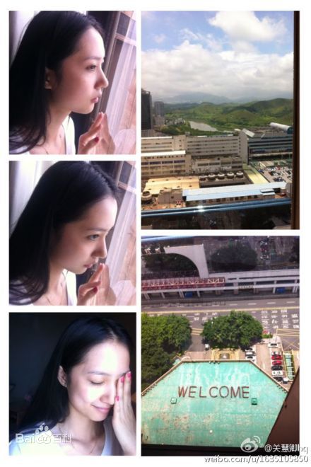 关慧卿(Lesley)日常美图素颜照壁纸