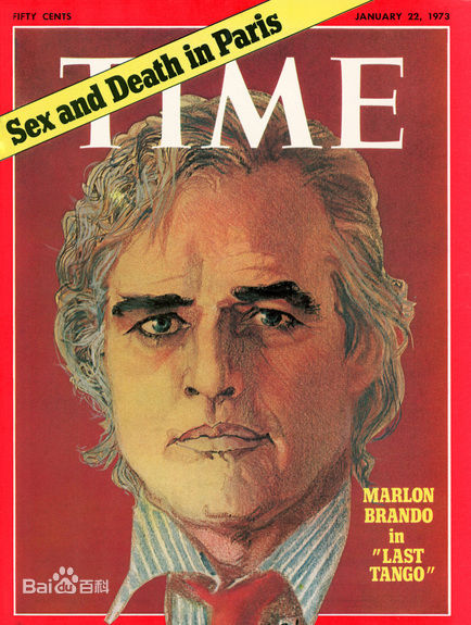 马龙·白兰度(Marlon Brando)《时代周刊》封面人物