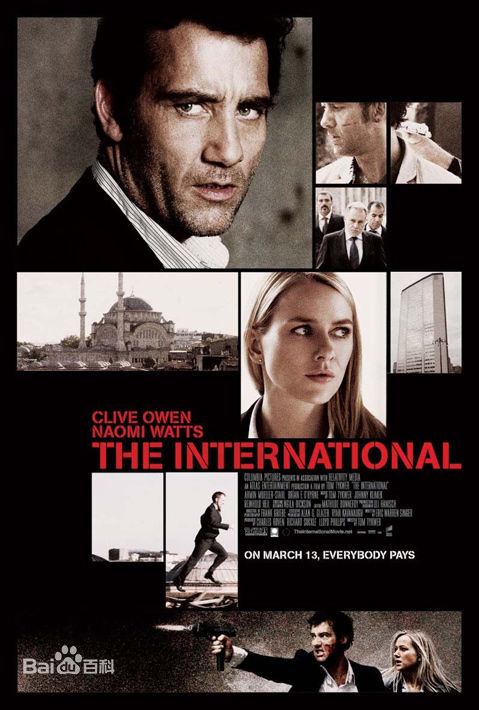克里夫·欧文(Clive Owen)主要作品图册