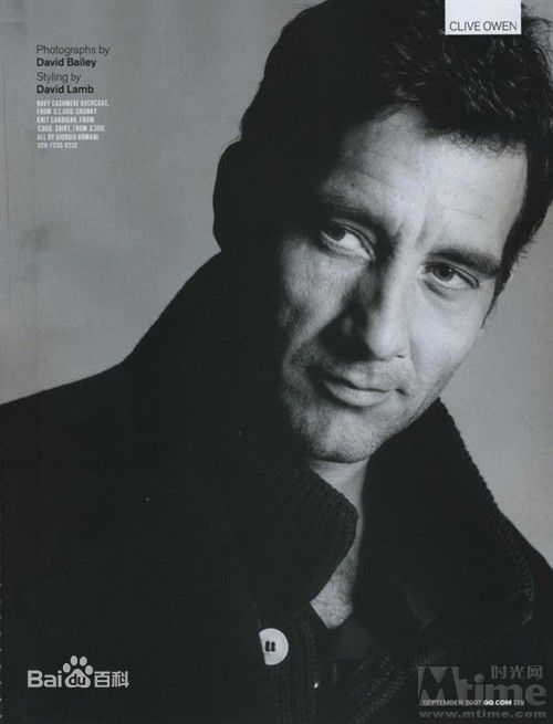 克里夫·欧文(Clive Owen)主要作品图册