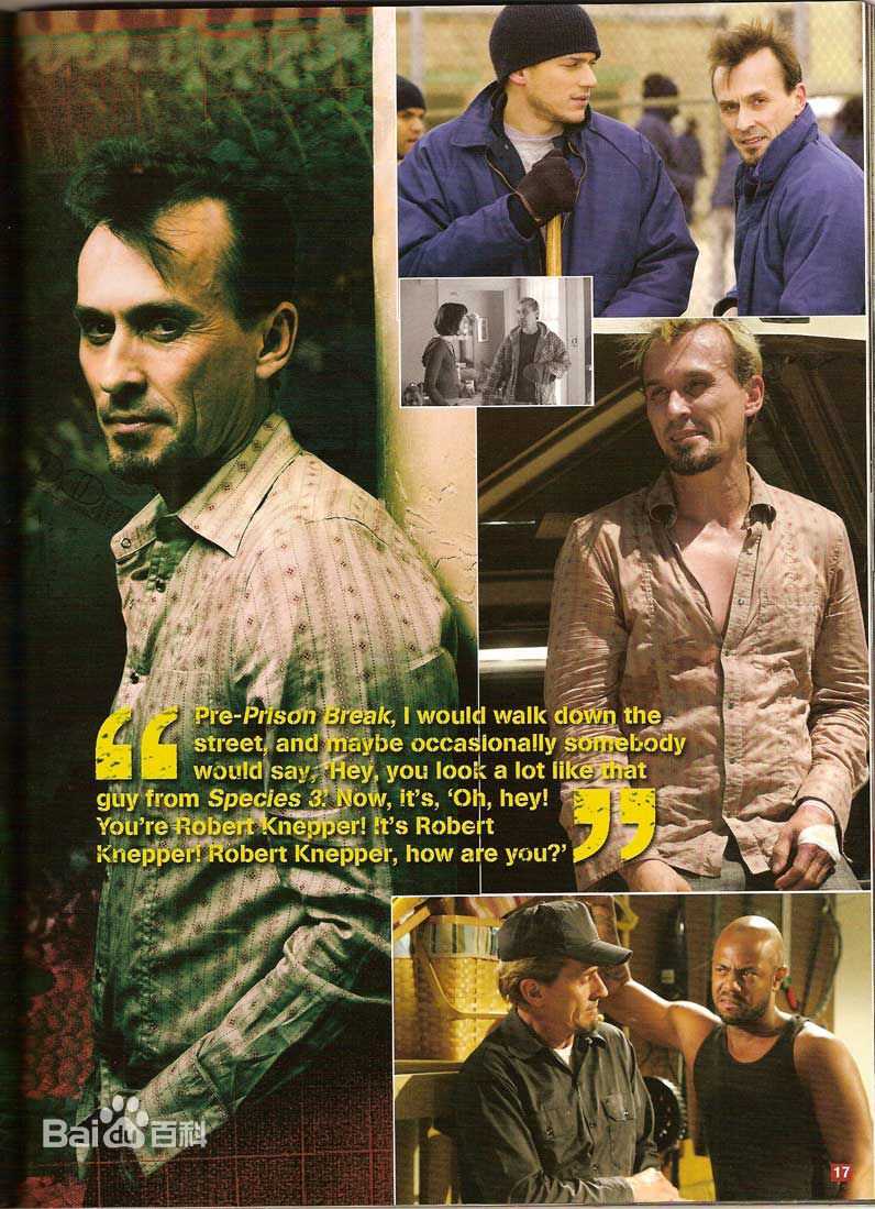 罗伯特·克耐普(Robert Knepper)精彩图册