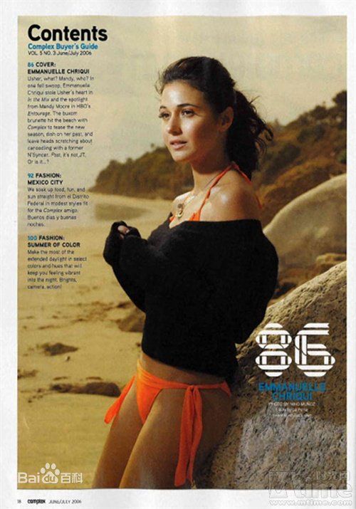 最新埃曼纽尔·施莱琪(Emmanuelle Chriqui)壁纸