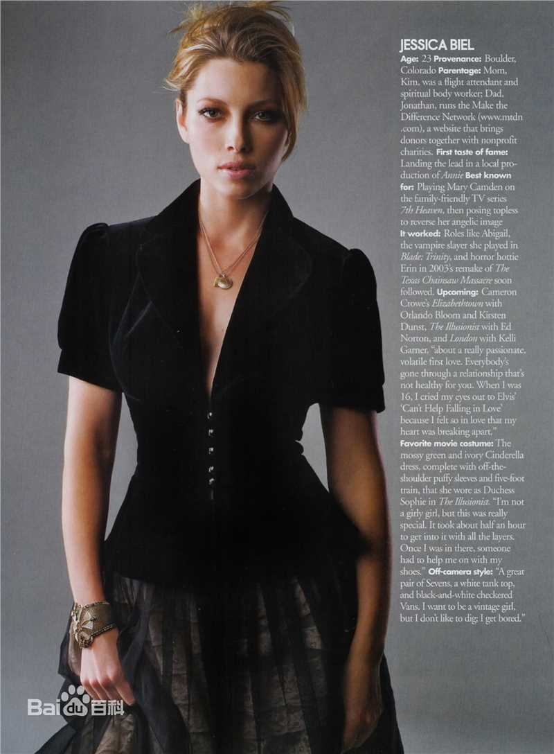 杰西卡·贝尔(Jessica Biel、Jessica Claire Biel)精彩图册