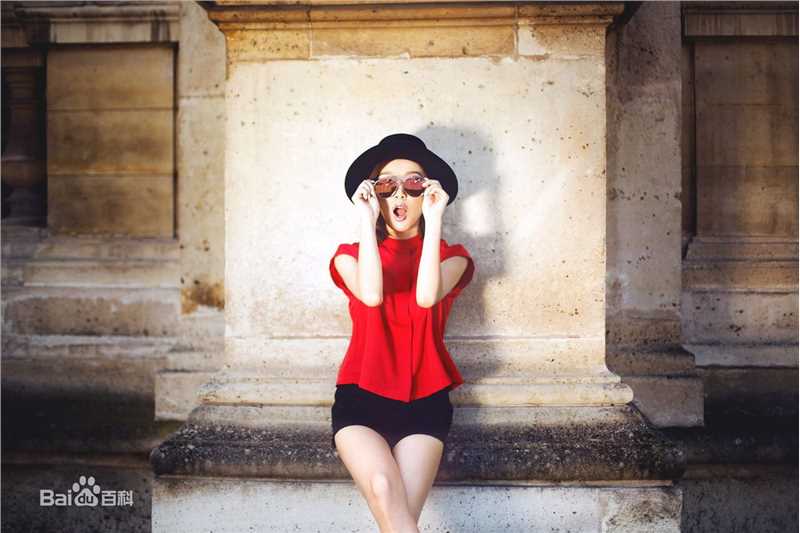 高晓菲(Sophie) 巴黎街拍前后照片