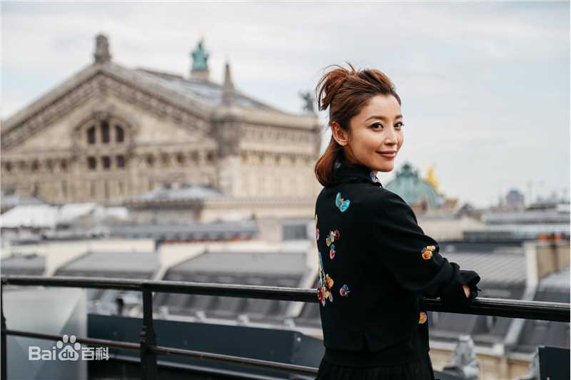 高晓菲(Sophie) 巴黎街拍前后照片