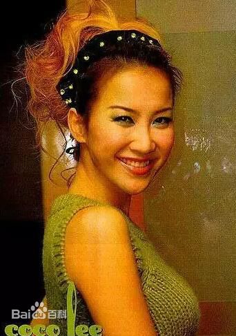 李玟(CoCo Lee)索尼唱片专辑造型前后照片