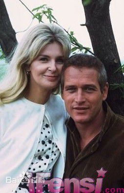 保罗·纽曼(Paul Newman)与妻子乔安娜·伍德沃德图片图集