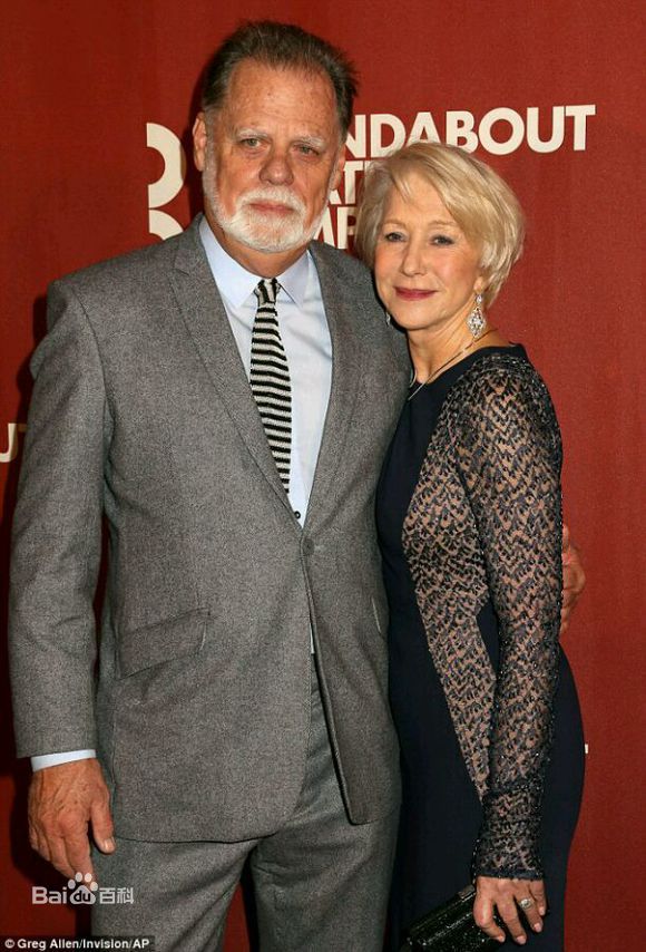 海伦·米伦(Helen Mirren，Illiana Lydia Vasilievna Mironova（本名）)海伦米伦与丈夫素颜照壁纸