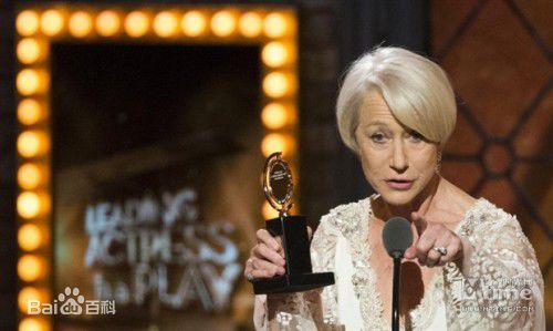 海伦·米伦(Helen Mirren，Illiana Lydia Vasilievna Mironova（本名）)获奖现场图册