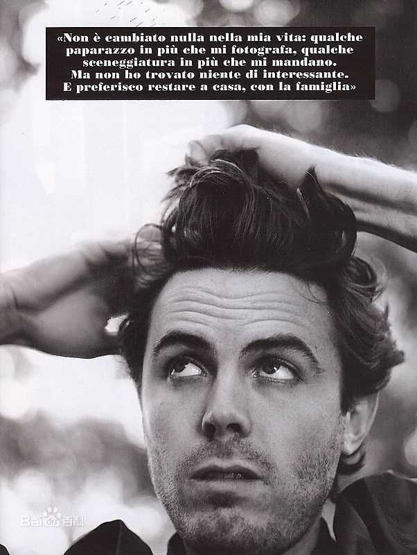 卡西·阿弗莱克(Casey Affleck)精彩图册