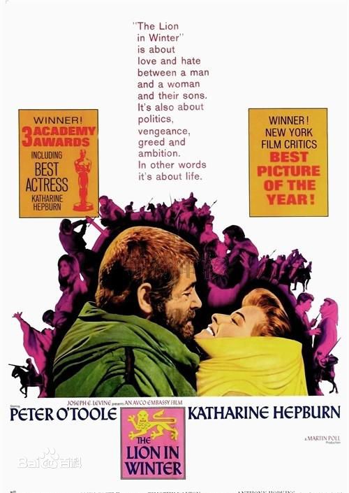 安东尼·霍普金斯(Anthony Hopkins)电影 冬之狮素颜照相册