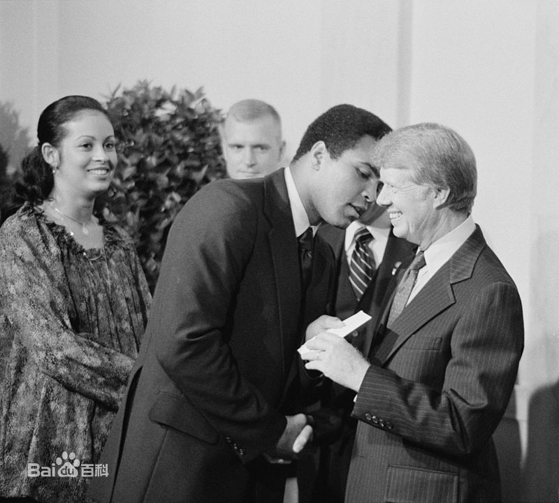 ·阿里(Muhammad Ali)阿里与总统性感图片图集