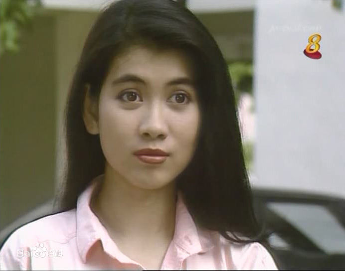 朱乐玲(Madeline Chu)在《银海惊涛》电视截图中的