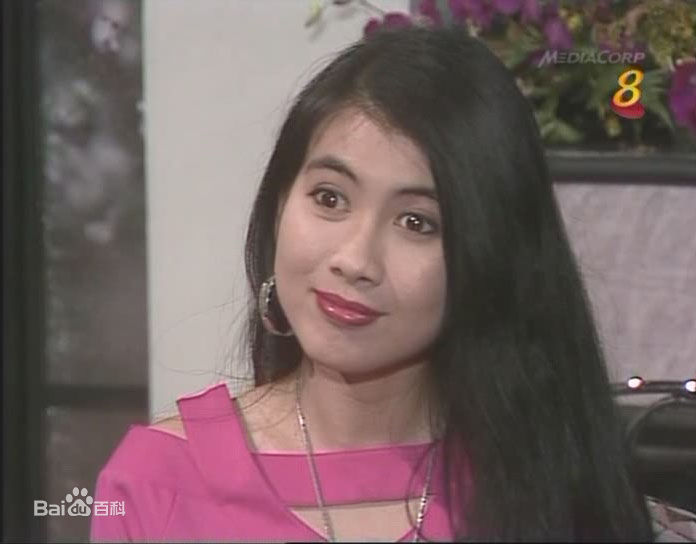 朱乐玲(Madeline Chu)在《银海惊涛》电视截图中的