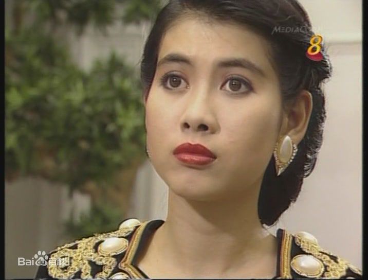 朱乐玲(Madeline Chu)在《银海惊涛》电视截图中的