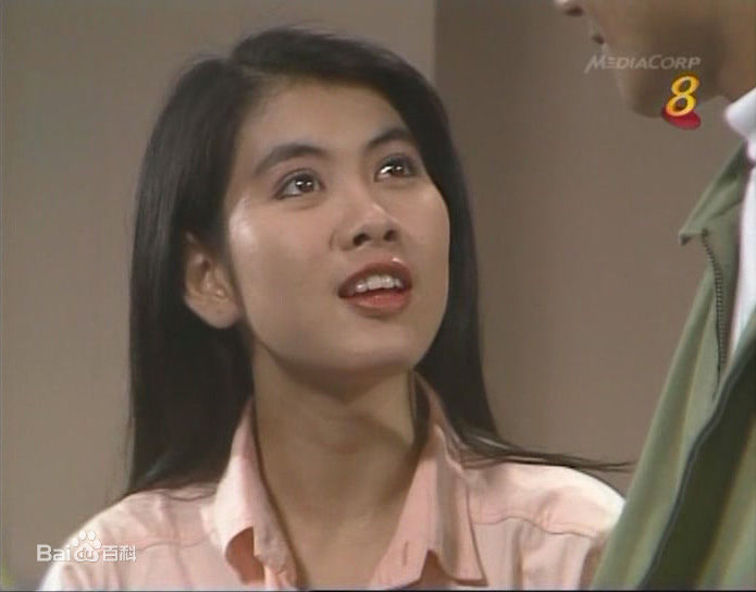 朱乐玲(Madeline Chu)在《银海惊涛》电视截图中的