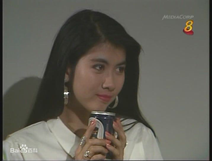 朱乐玲(Madeline Chu)在《银海惊涛》电视截图中的